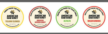 Sempler pack # 1 - four honey - 5 oz each