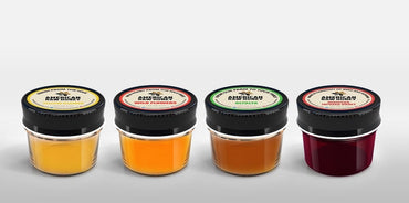 Sempler pack # 1 - four honey - 5 oz each