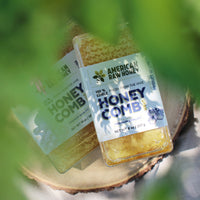 Raw Honeycomb With Honey