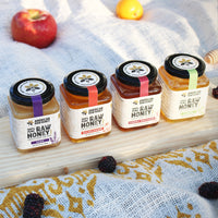 Raw Honey Variety Sampler Pack #2, 10 oz x 4