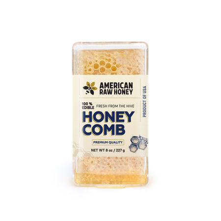 Raw Honeycomb With Honey