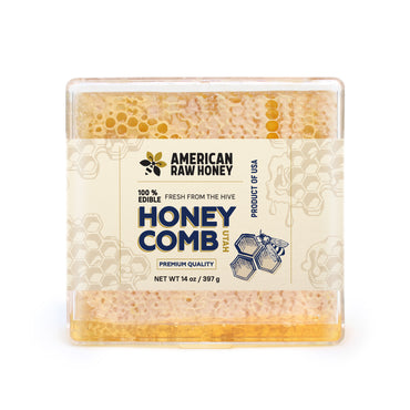 Raw Honeycomb With Honey